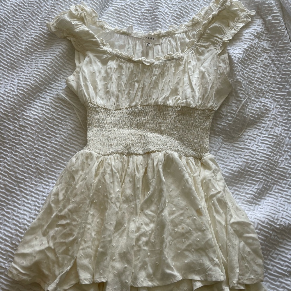 White Princess Polly Love Galore Romper